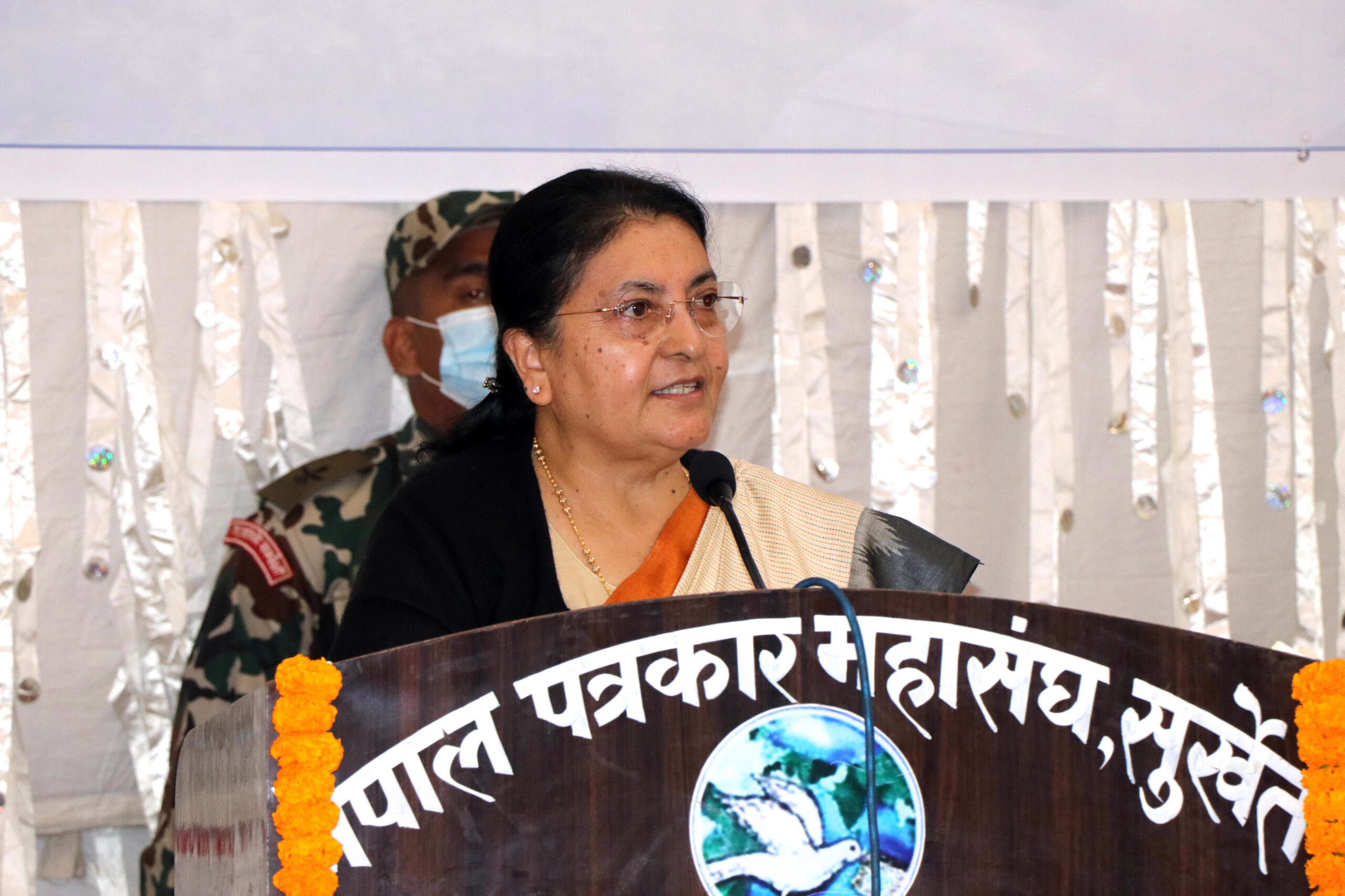 लोकतान्त्रिक गणतन्त्र स्थापनामा प्रेस क्षेत्रको महत्वपूर्ण भूमिकाः राष्ट्रपति