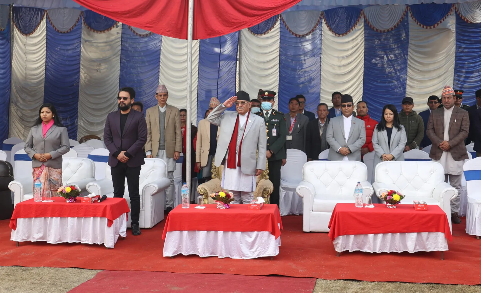 गणतन्त्रप्राप्तिमा शहीदको त्याग र बलिदान नै प्रमुख : प्रधानमन्त्री