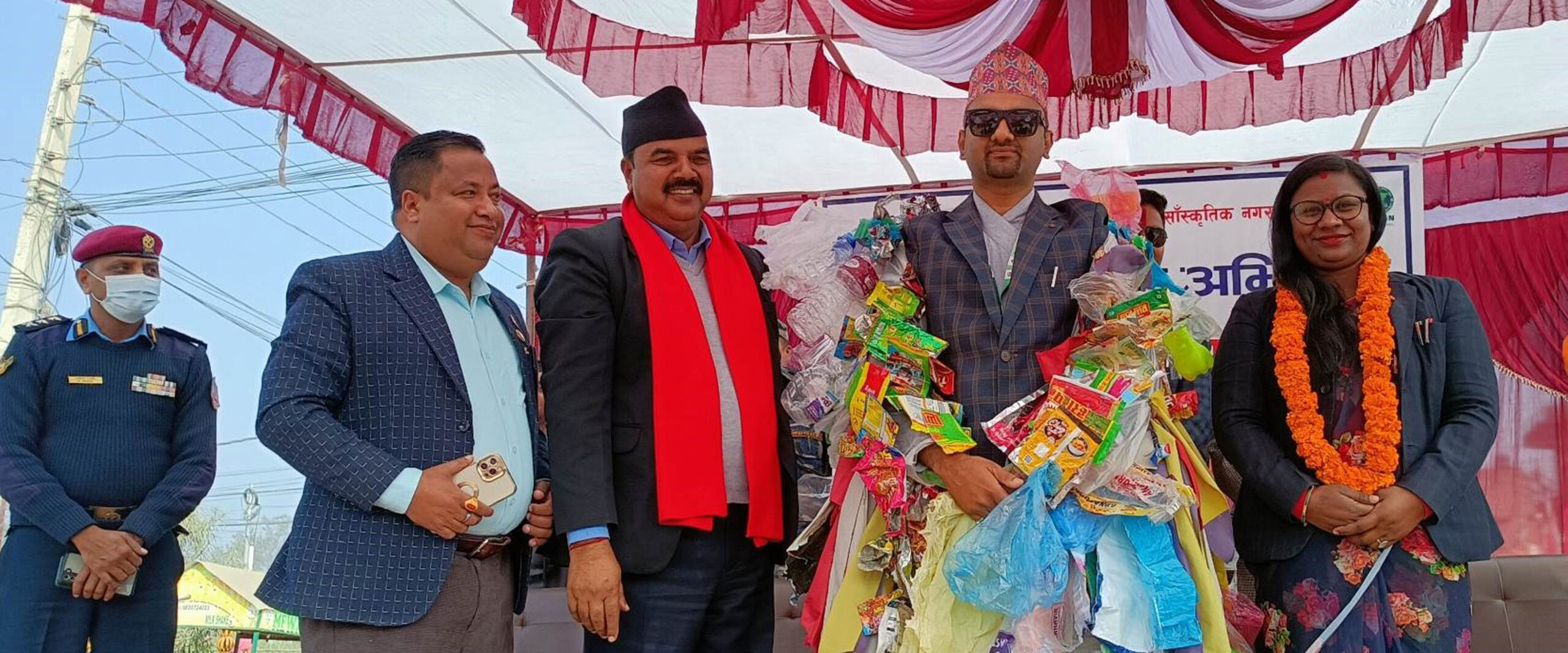लुम्बिनीमा शून्य प्लाष्टिक अभियान