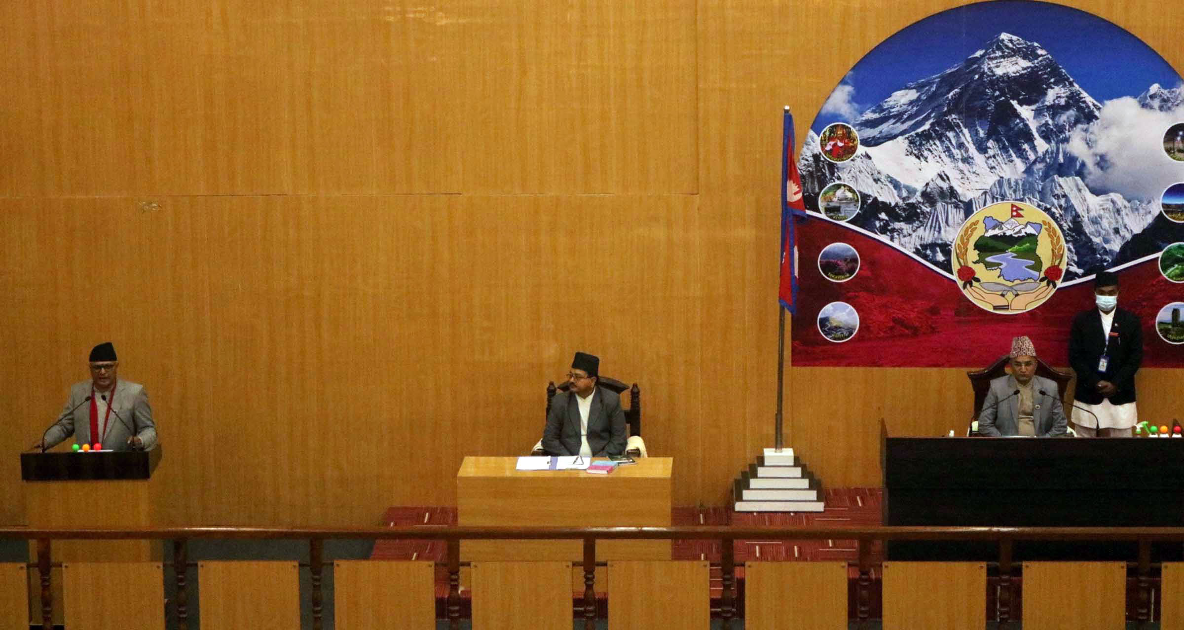 प्रदेश सरकारलाई विश्वासको मत