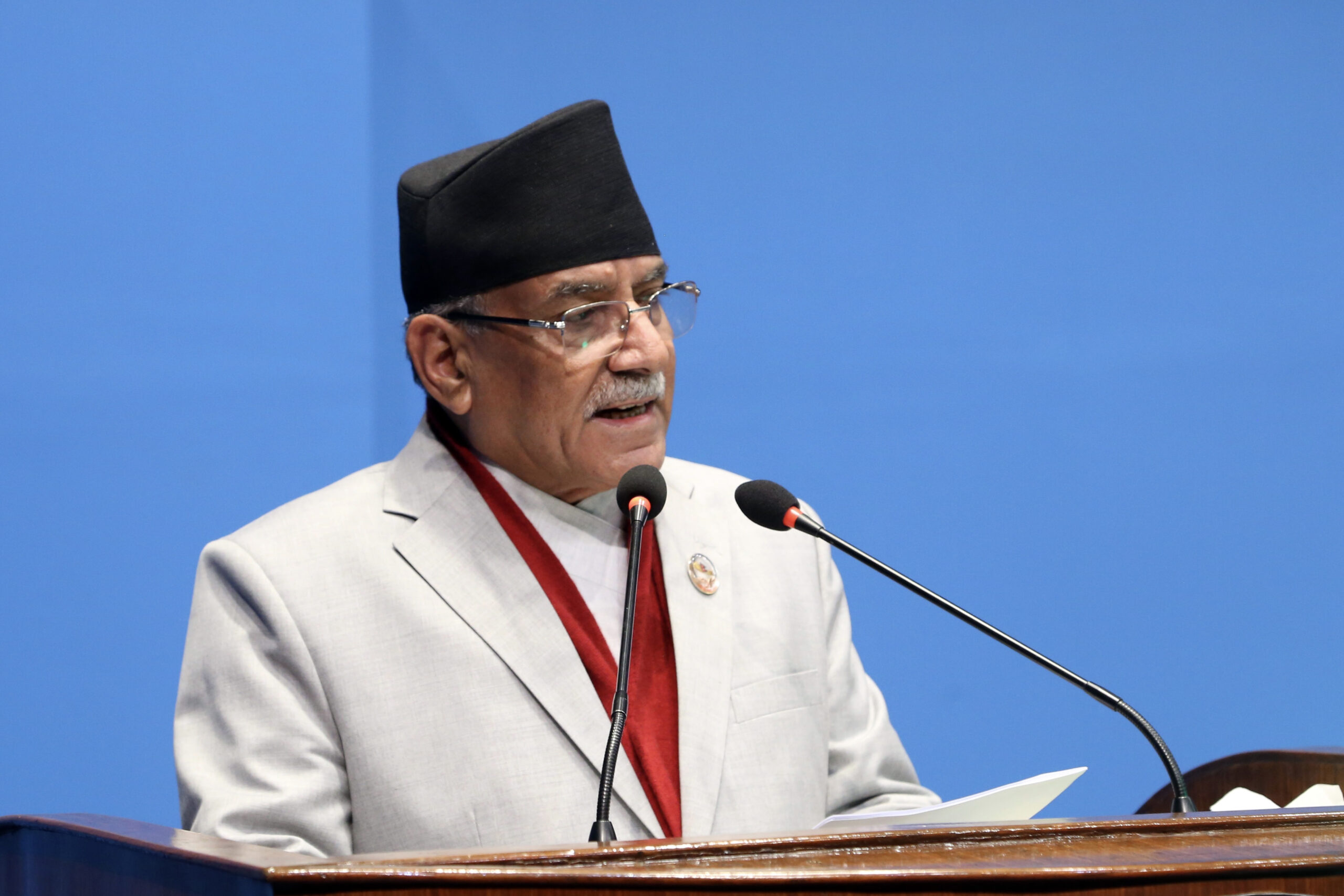 सिंहदरबारमा फोटो झुन्ड्याउन मात्रै प्रधानमन्त्री भएको होइन : प्रधानमन्त्री दाहाल