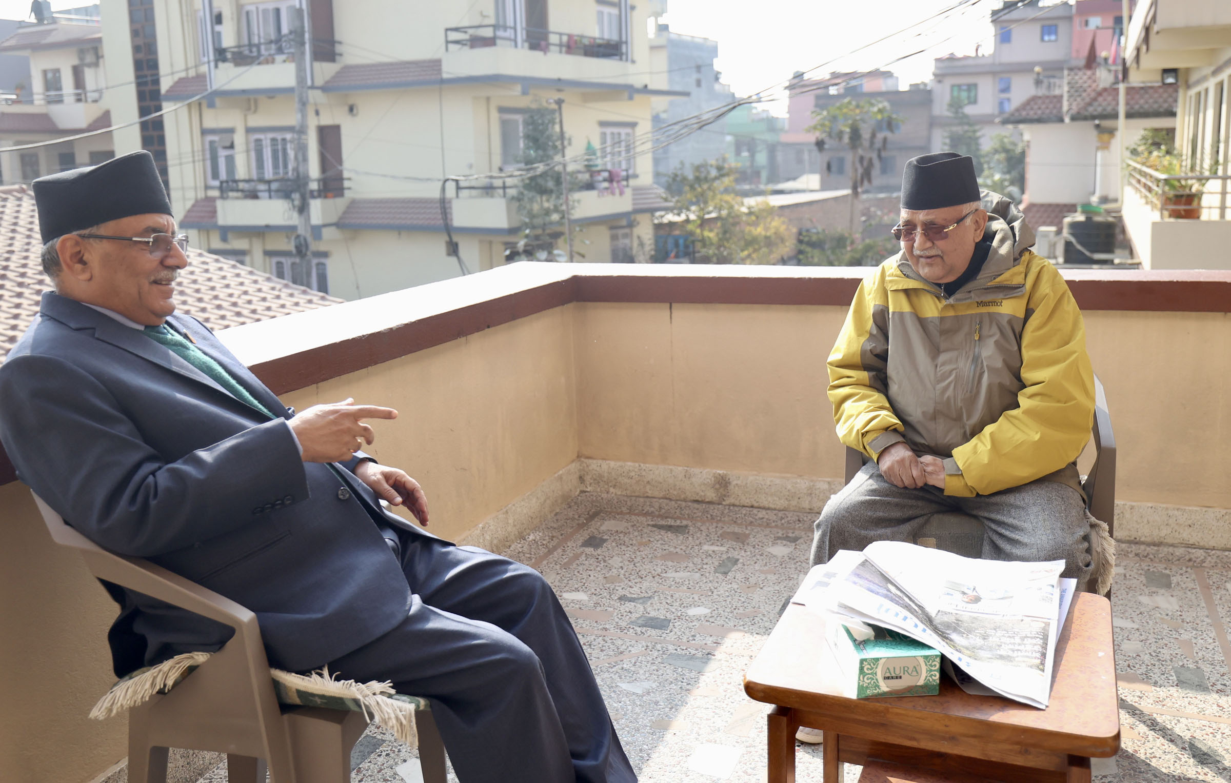 प्रधानमन्त्री दाहाल बालकोटमा