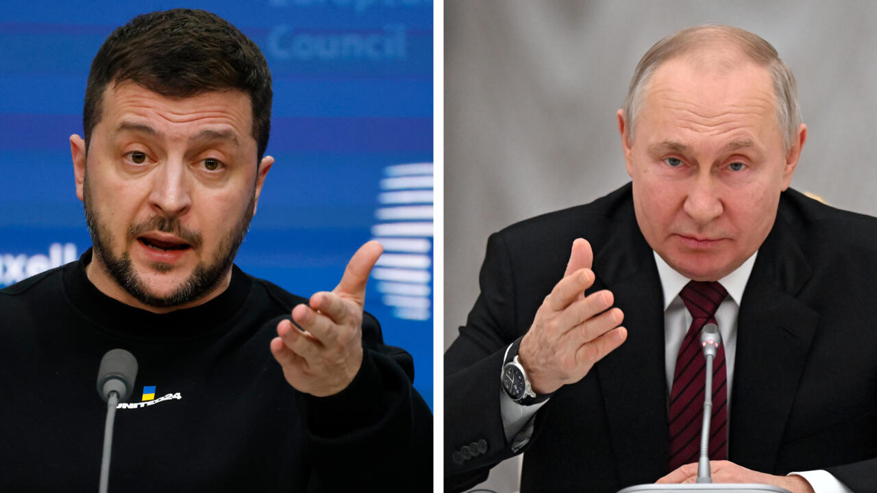 Putin vs Zelensky: ‘incompatible’ leaders face off in Ukraine