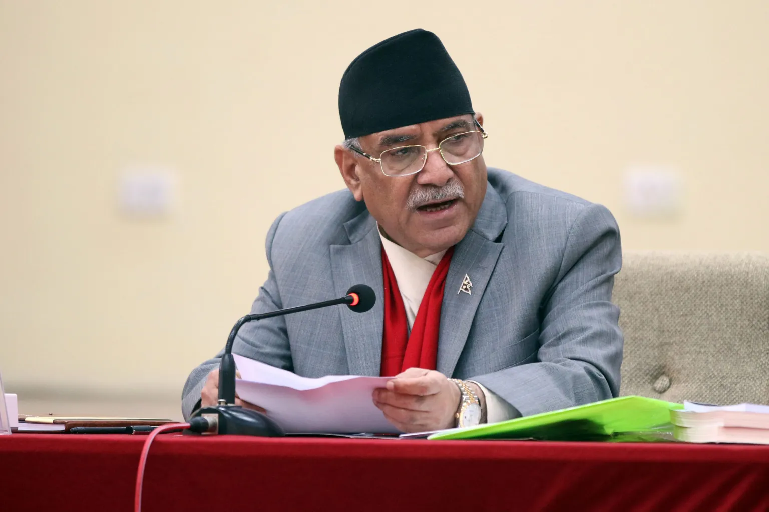 फागुन १३ गतेसम्म राष्ट्रपतिको उम्मेदवार टुङ्गो लाग्छ :  प्रधानमन्त्री दाहाल