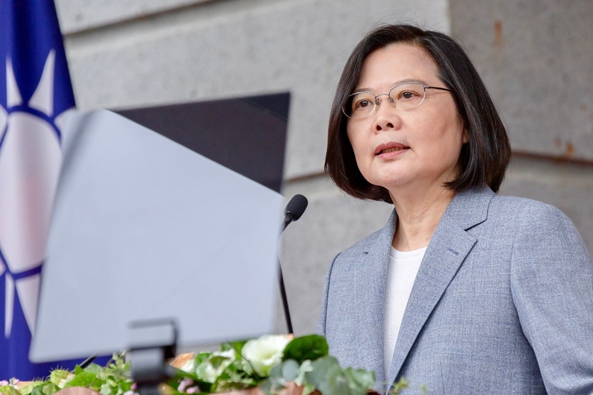 Taiwan to bolster military ties with United States: President Tsai
