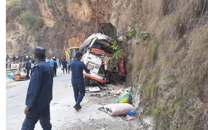 ओखलढुङ्गामा तीन वर्षमा एक्काइस दुर्घटना
