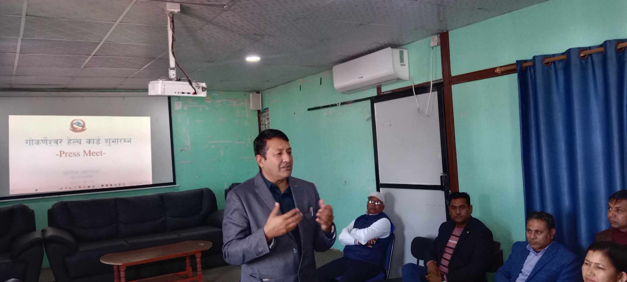 गोकर्णेश्वर हेल्थ कार्ड शुभारम्भ:अब सबै नागरिकको स्वास्थ अवस्थाबारे क्यु आर कोडबाट जानकारी लिन सकिने